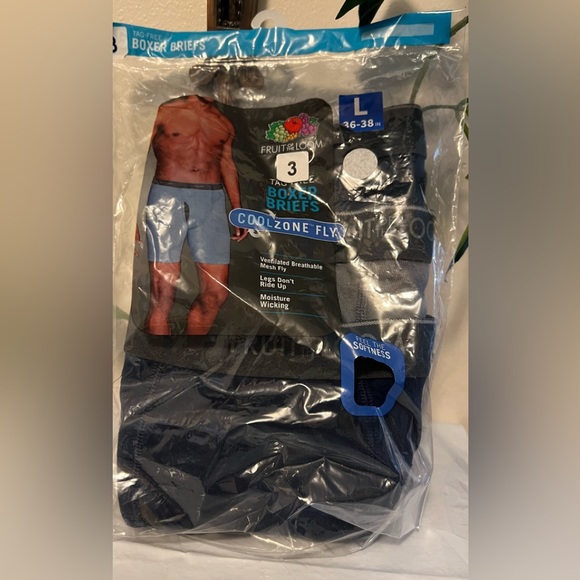 Fruit of the Loom Underwear & Socks New Fruit Of The Looms Tag Free